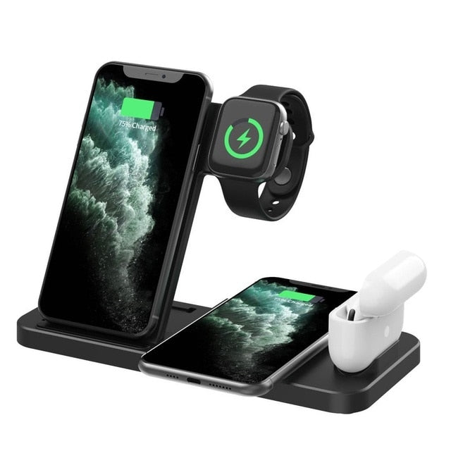 15W Qi Fast Charging Dock Station